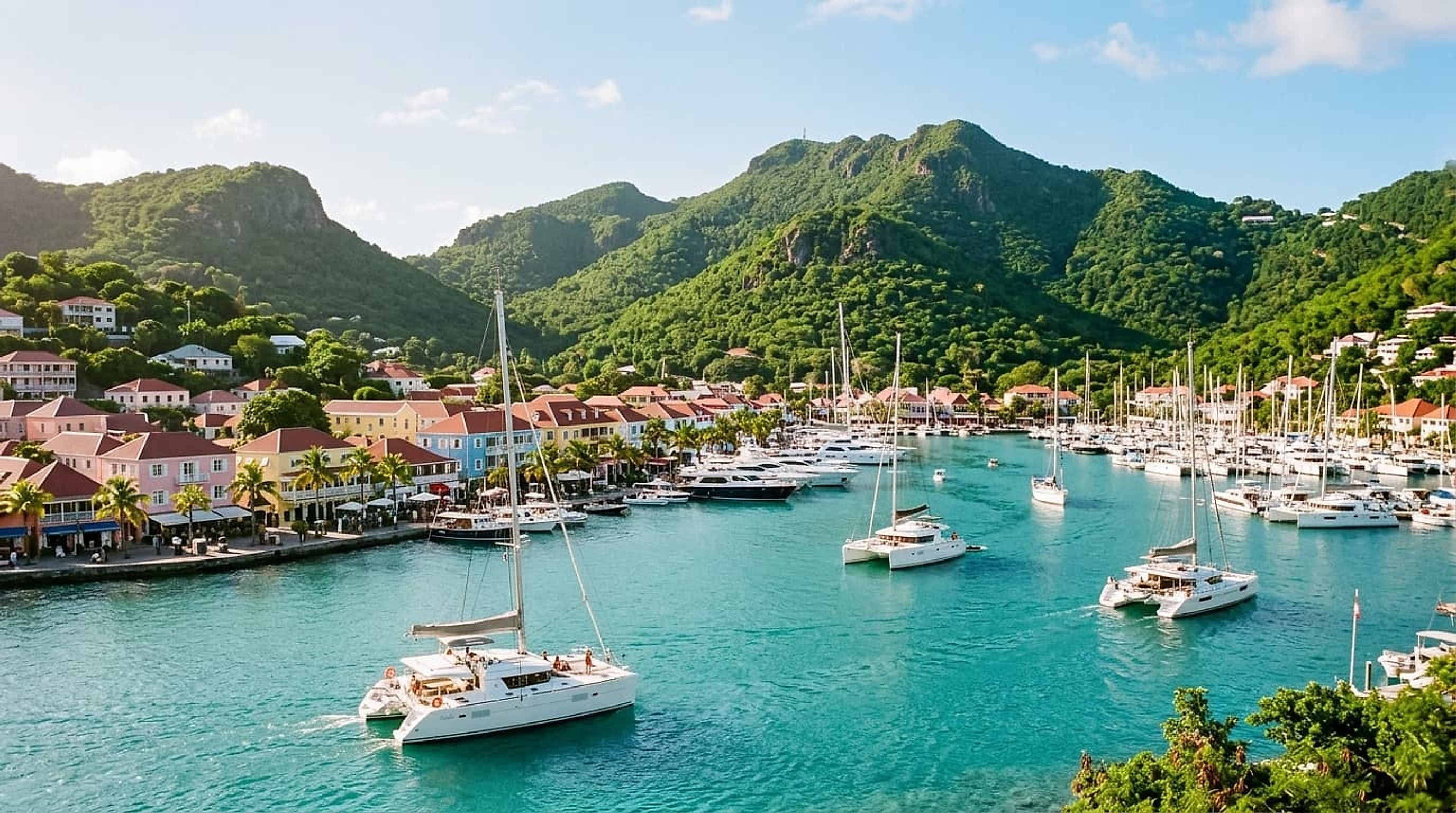 Caribbean harbour